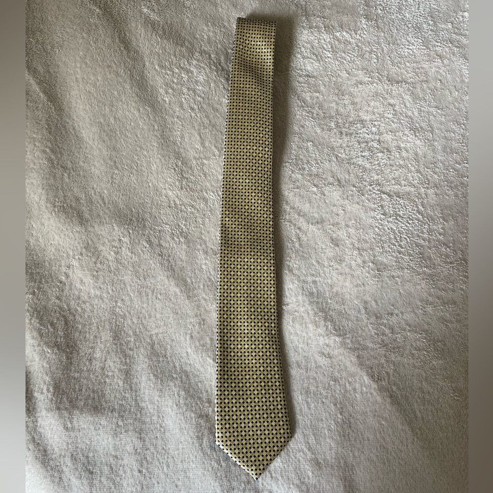 Blue and Yellow Tie